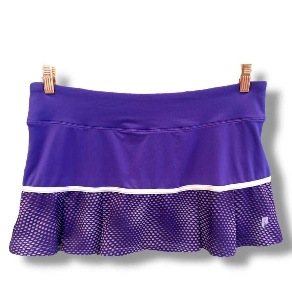 Prince Purple & Polka Dot Tennis Pickleball Golf Skort. Women’s Size Large